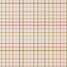 Algodón estampado TANGUY Crudo / Rojo
